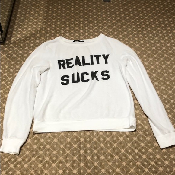 Reality sucks pullover - Picture 1 of 3